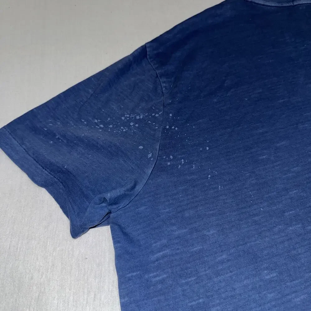 Polo Ralph Lauren T-Shirt Adult 3XB Tall Blue Palm Island Supplies Single Stitch